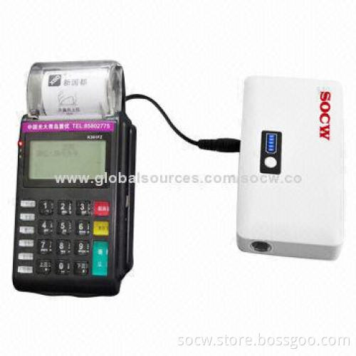 12,000mAh Dual Ports Portable Power Bank for POS